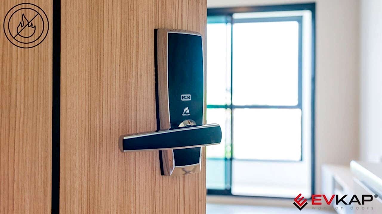 Otel Süitleri için Şık Yangın Dereceli Kapılar