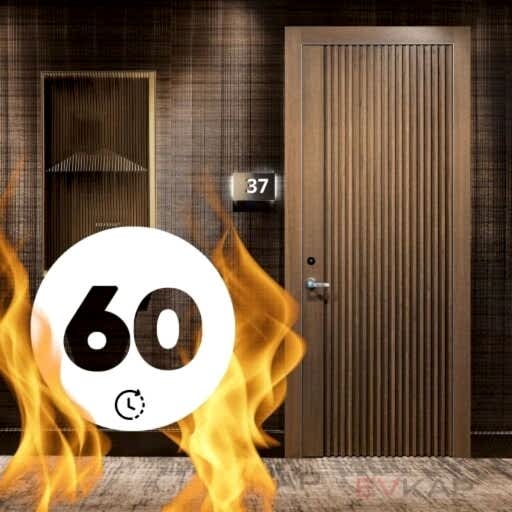60 dk Yangına Dayanıklı Kapı