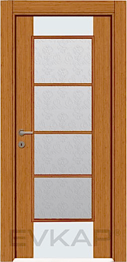 208 Beyaz Bambu Melamin Kapı