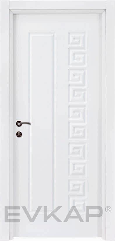 PVC-112 Bute Beyaz Pvc Kapı