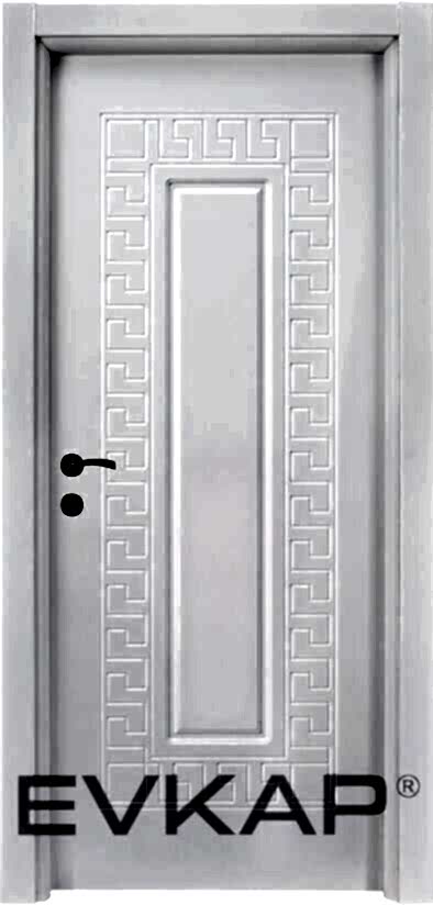 PVC-139 Bute Beyaz Pvc Kapı