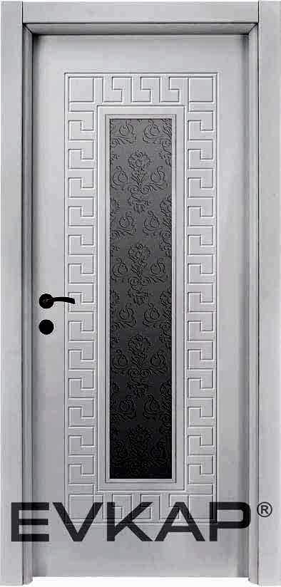 PVC-140 Bute Beyaz Pvc Kapı