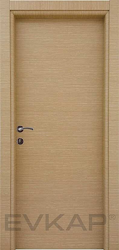 PVC-162 Yatay Teak Pvc Kapı