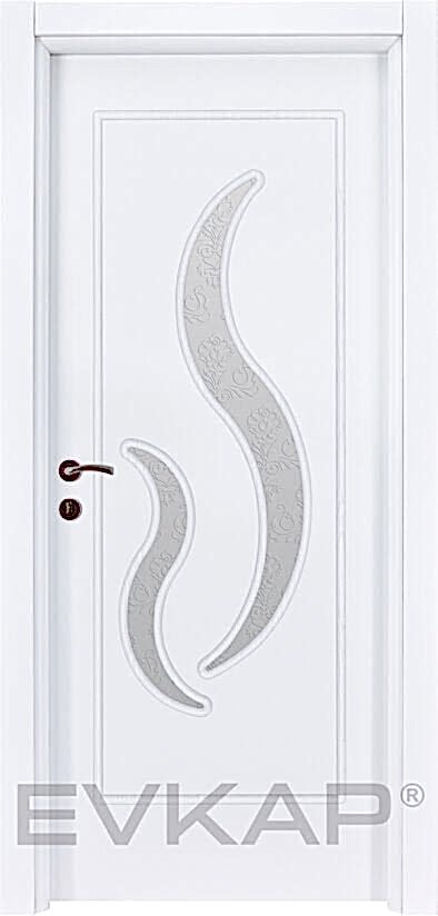 PVC-171 Bute Beyaz Pvc Kapı